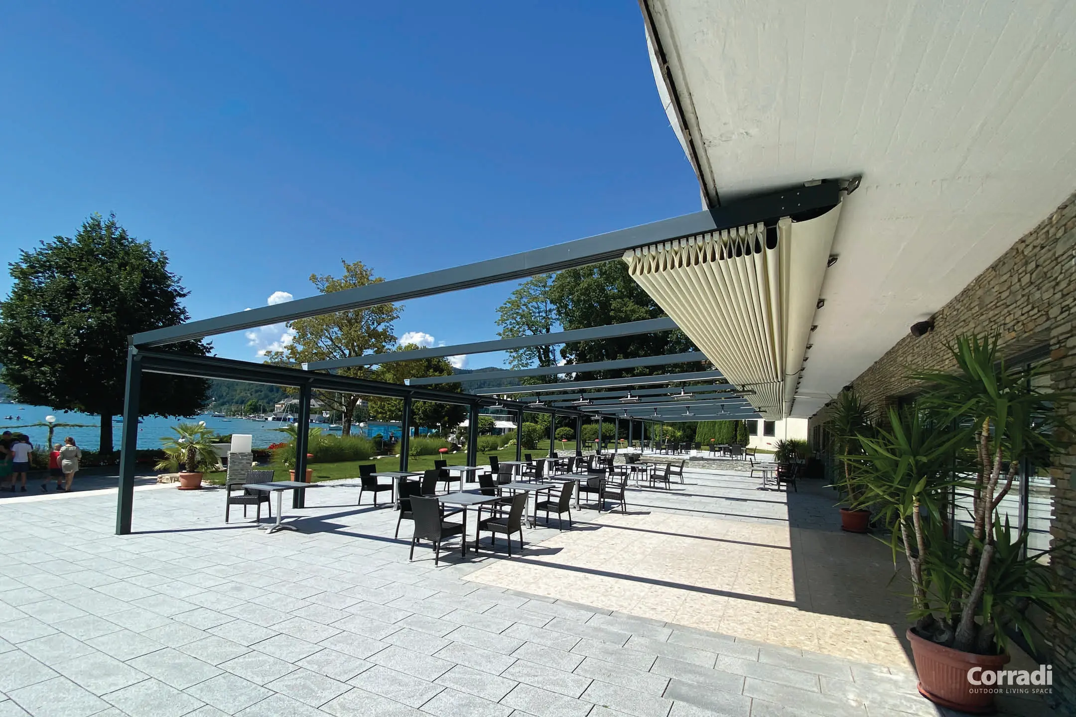 BSpace Pergtenda Pergola Corradi